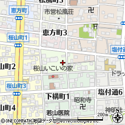 愛知県名古屋市昭和区大和町周辺の地図