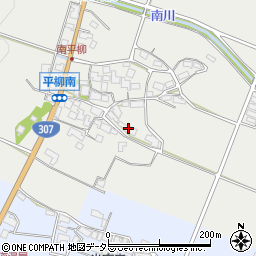 滋賀県東近江市平柳町1184周辺の地図