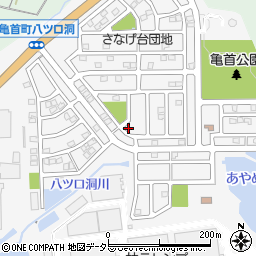 愛知県豊田市亀首町八ツ口洞266周辺の地図