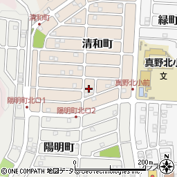 滋賀県大津市清和町6周辺の地図