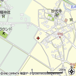 滋賀県東近江市平松町1509周辺の地図
