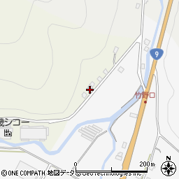 京都府京丹波町（船井郡）高岡（山崎）周辺の地図