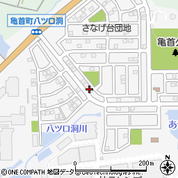 愛知県豊田市亀首町八ツ口洞221周辺の地図