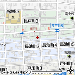愛知県名古屋市昭和区長戸町3丁目55周辺の地図