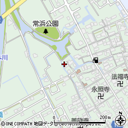 滋賀県近江八幡市安土町常楽寺789周辺の地図