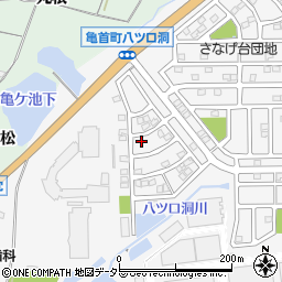 愛知県豊田市亀首町八ツ口洞93周辺の地図