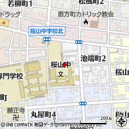 〒466-0043 愛知県名古屋市昭和区池端町の地図