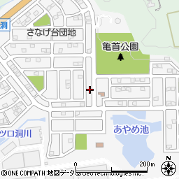 愛知県豊田市亀首町八ツ口洞299周辺の地図