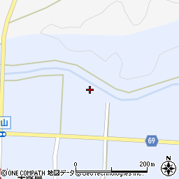 兵庫県丹波市春日町中山960周辺の地図