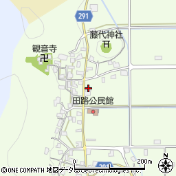 兵庫県丹波市柏原町田路761周辺の地図