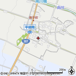 滋賀県東近江市平柳町1253周辺の地図