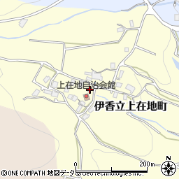 滋賀県大津市伊香立上在地町183周辺の地図