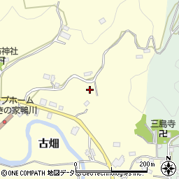 千葉県鴨川市古畑周辺の地図