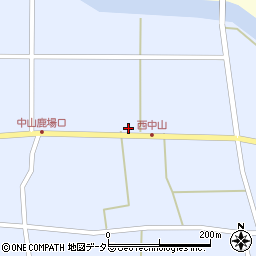 兵庫県丹波市春日町中山407周辺の地図