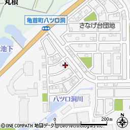 愛知県豊田市亀首町八ツ口洞102周辺の地図