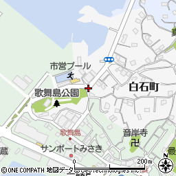 二町谷周辺の地図