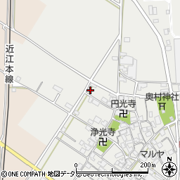 滋賀県東近江市五個荘奥町708周辺の地図