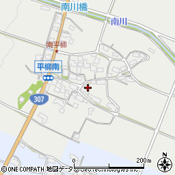 滋賀県東近江市平柳町1190周辺の地図