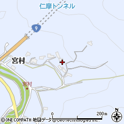 島根県大田市仁摩町大国宮村318周辺の地図