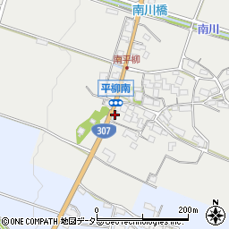 滋賀県東近江市平柳町1381周辺の地図