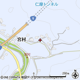 島根県大田市仁摩町大国宮村307周辺の地図