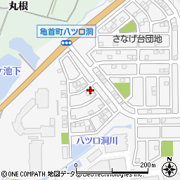 愛知県豊田市亀首町八ツ口洞97周辺の地図