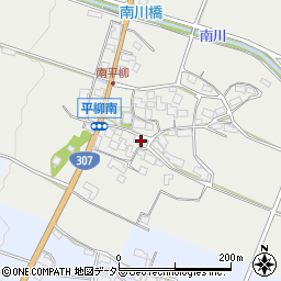滋賀県東近江市平柳町1252周辺の地図