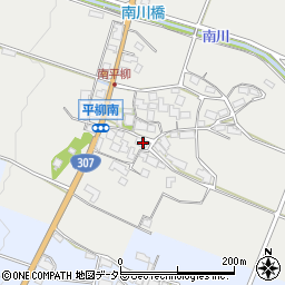 滋賀県東近江市平柳町1252周辺の地図