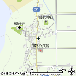 兵庫県丹波市柏原町田路415周辺の地図