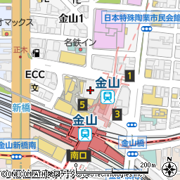 Zoffアスナル金山店 周辺の地図