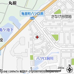 愛知県豊田市亀首町八ツ口洞90周辺の地図