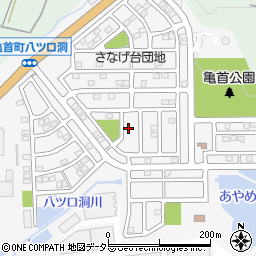 愛知県豊田市亀首町八ツ口洞263周辺の地図