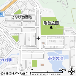 愛知県豊田市亀首町八ツ口洞297周辺の地図