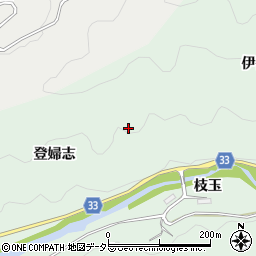 愛知県豊田市川面町（登婦志）周辺の地図