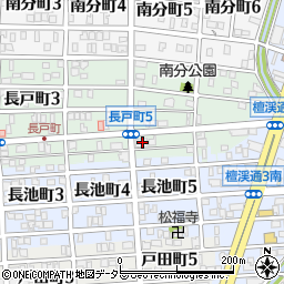 愛知県名古屋市昭和区長戸町5丁目44周辺の地図