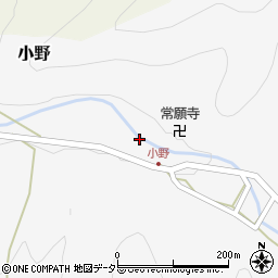京都府船井郡京丹波町小野長通周辺の地図