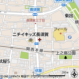 愛知県名古屋市中川区長須賀3丁目805周辺の地図