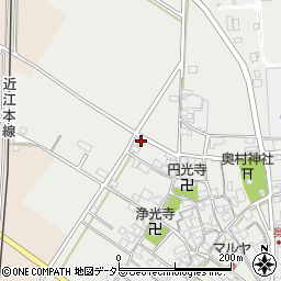 滋賀県東近江市五個荘奥町693周辺の地図