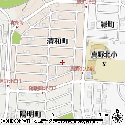 滋賀県大津市清和町9-4周辺の地図