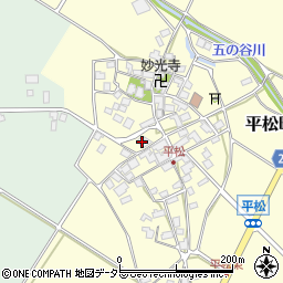 滋賀県東近江市平松町408周辺の地図