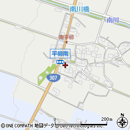 滋賀県東近江市平柳町1382周辺の地図