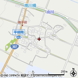 滋賀県東近江市平柳町1191周辺の地図