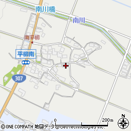 滋賀県東近江市平柳町1195-1周辺の地図