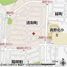 滋賀県大津市清和町9周辺の地図