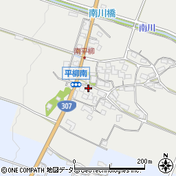 滋賀県東近江市平柳町1246周辺の地図