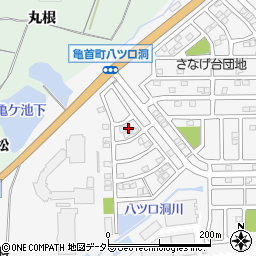 愛知県豊田市亀首町八ツ口洞87周辺の地図