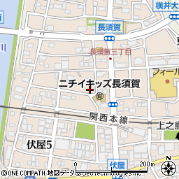 愛知県名古屋市中川区長須賀3丁目1003周辺の地図