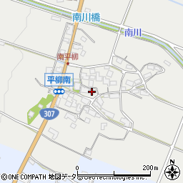 滋賀県東近江市平柳町1250周辺の地図