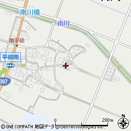 滋賀県東近江市平柳町1178周辺の地図