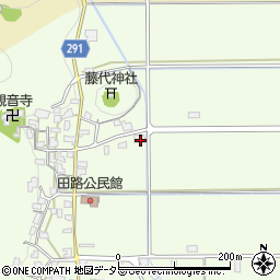 兵庫県丹波市柏原町田路755周辺の地図